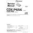 Cover page of PIONEER CDX-P25 Service Manual