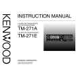 Cover page of KENWOOD TM-271A Owner's Manual