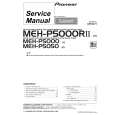 Cover page of PIONEER MEHP5000RII Service Manual