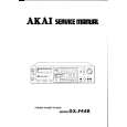 Cover page of AKAI GXF44R Service Manual