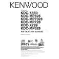 Cover page of KENWOOD KDC-MP728 Owner's Manual