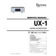 Cover page of TEAC UX-1 Service Manual