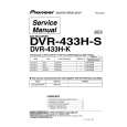 Cover page of PIONEER DVR-433H-K Service Manual