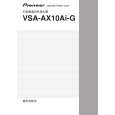 Cover page of PIONEER VSA-AX10AI-G/NA Owner's Manual