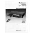 Cover page of TECHNICS SLP720 Owner's Manual