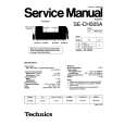 Cover page of TECHNICS SE-CH505 Service Manual