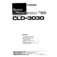 Cover page of PIONEER CLD-3030 Service Manual