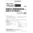 Cover page of PIONEER DEHP75DH UC Service Manual