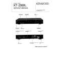 Cover page of KENWOOD KT-2060L Service Manual