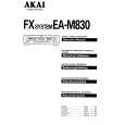 Cover page of AKAI E-AM830 Owner's Manual