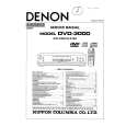 Cover page of DENON DVD-3000 Service Manual