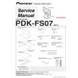 Cover page of PIONEER PDK-FS07 Service Manual