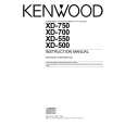 Cover page of KENWOOD XD-700 Owner's Manual