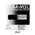 Cover page of AKAI AA-M3 Owner's Manual