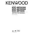 Cover page of KENWOOD KDC-MP4039 Owner's Manual