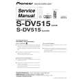 Cover page of PIONEER S-DV515/XJC/E Service Manual