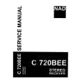 Cover page of NAD C720BEE Service Manual