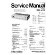 Cover page of TECHNICS SUV2X Service Manual