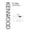 Cover page of KENWOOD FL180A Service Manual