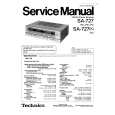 Cover page of TECHNICS SA727/K Service Manual