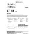 Cover page of PIONEER SP55 XTA/E Service Manual