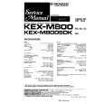 Cover page of PIONEER KEX-M800 Service Manual