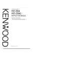 Cover page of KENWOOD KE2060 Owner's Manual
