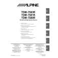 Cover page of ALPINE TDM-7583R Owner's Manual