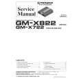 Cover page of PIONEER GM-X722 Service Manual