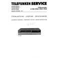Cover page of TELEFUNKEN A2920 Service Manual