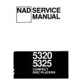 Cover page of NAD 5320 Service Manual