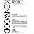 Cover page of KENWOOD DPC662 Owner's Manual