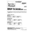 Cover page of PIONEER GM-X302ZZ Service Manual