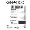 Cover page of KENWOOD DPX-8200WMP Owner's Manual