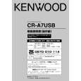Cover page of KENWOOD CR-A7USB Owner's Manual
