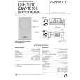 Cover page of KENWOOD SW1010 Service Manual