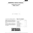 Cover page of ONKYO A-8047V Service Manual