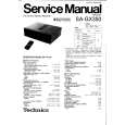 Cover page of TECHNICS SA-GX350 Service Manual