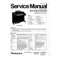 Cover page of TECHNICS SXGN3/K Service Manual