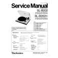 Cover page of TECHNICS SLB202/K Service Manual