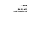 Cover page of CANON FAX-L360 Owner's Manual