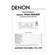 Cover page of DENON PMA2000R Service Manual