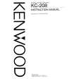 Cover page of KENWOOD KC-208 Owner's Manual