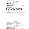 Cover page of PIONEER SD-V5070NE Service Manual