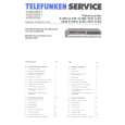 Cover page of TELEFUNKEN A980 Service Manual