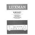 Cover page of LUXMAN A-311 Owner's Manual
