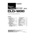 Cover page of PIONEER CLD-1200 Service Manual