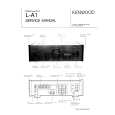 Cover page of KENWOOD LA1 Service Manual