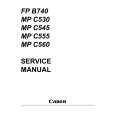 Cover page of CANON MP C530 Service Manual
