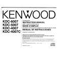 Cover page of KENWOOD KDC5007 Owner's Manual